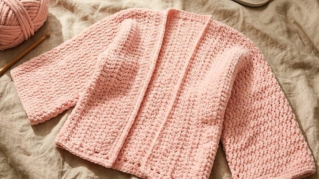 The Sunday Morning Oversized Crochet Cardigan (Seamless XS–5XL Pattern)